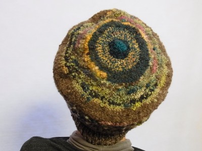 鉤針編みの帽子